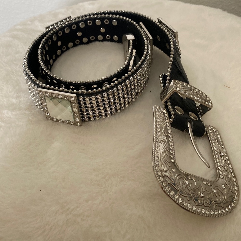 Montana West Vintage real leather belt